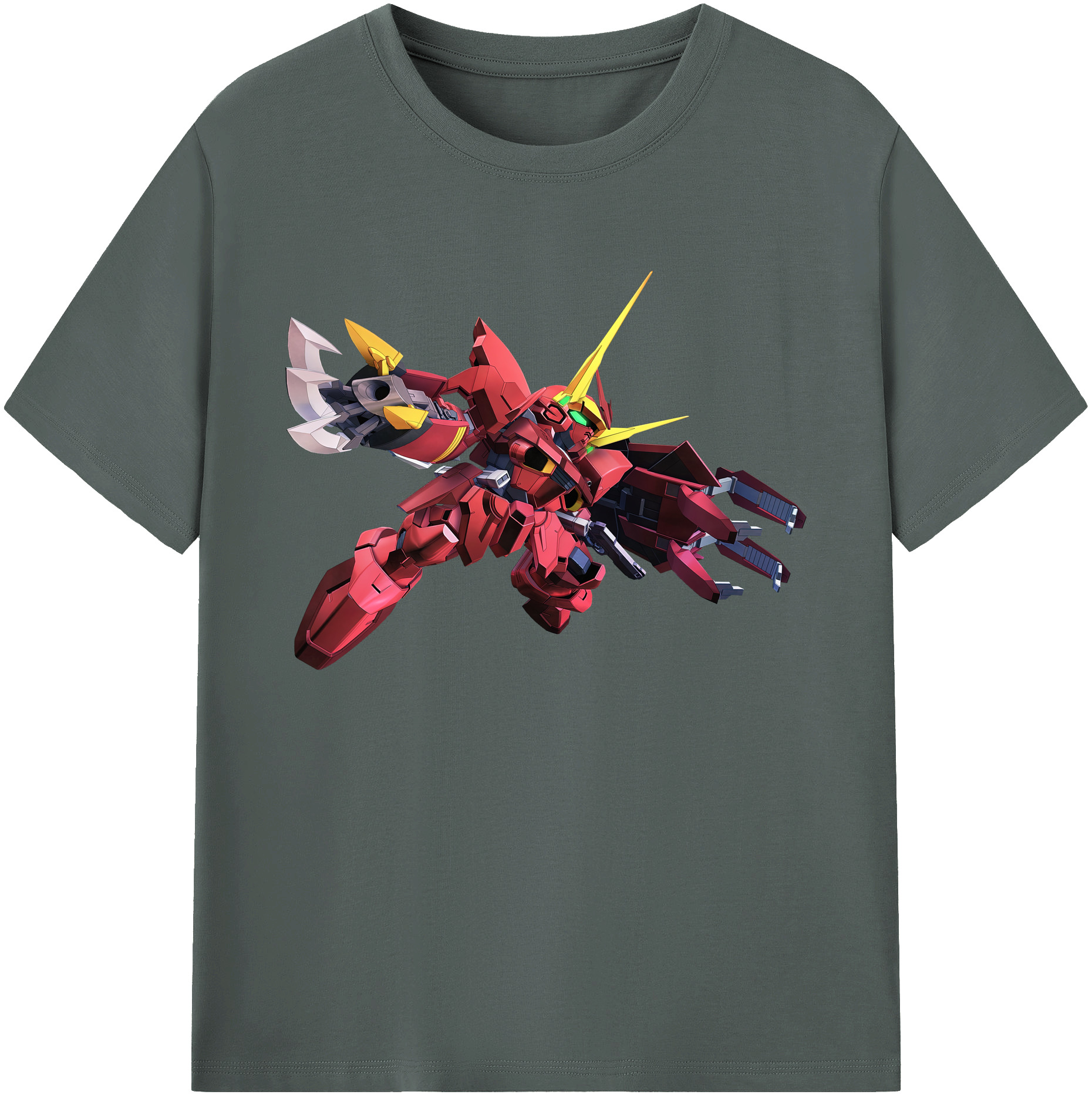 （画像用） 機動戦士ガンダム Mobile Suit Gundam 綿100％ メンズ半袖Tシャツ｜肌触りやわらか＆通気性